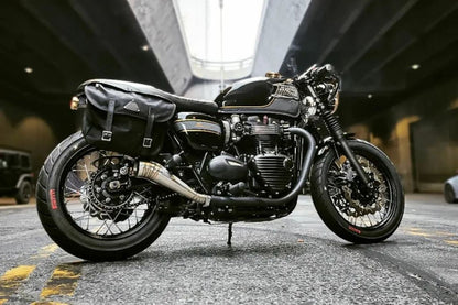 スリップオンマフラー オーディン GPスタイル シルバー 2個 ボンネビルT100/T120