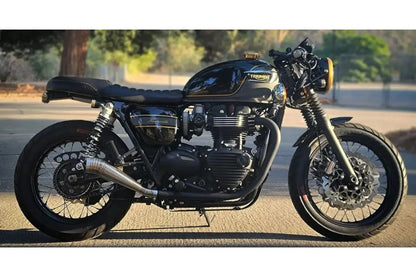 スリップオンマフラー オーディン GPスタイル シルバー 2個 ボンネビルT100/T120