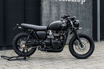 リアフェンダー テールライト穴あり HIGHタイプ ブラック 1個 T100/T120 スピードツイン900 スクランブラー900