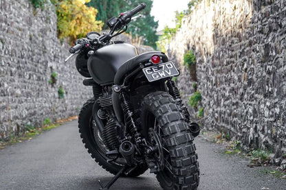 リアフェンダー テールライト穴あり HIGHタイプ ブラック 1個 T100/T120 スピードツイン900 スクランブラー900