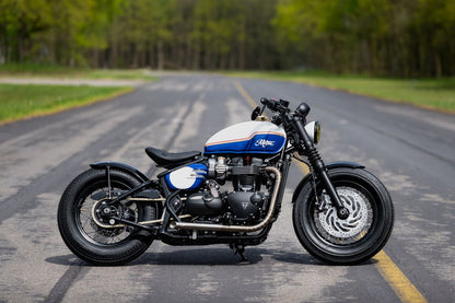 Full Exhaust System, Nautilus, Silver, 1 Set, Bonneville Bobber
