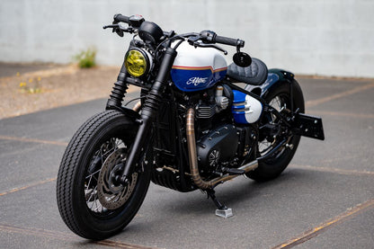Full Exhaust System, Nautilus, Silver, 1 Set, Bonneville Bobber