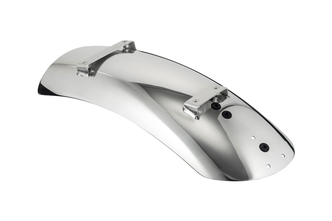 Rear Fender with Taillight Hole, High Type, Polished, 1 pc, T100/T120, Speed Twin 900, Scrambler 900