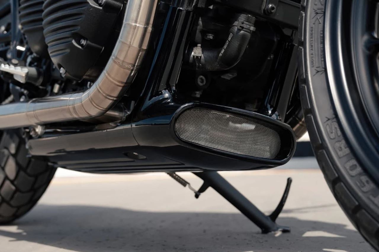 Under Styling Kit Forty Niner Black 1 pc T100/T120 Speed Twin 900 Thruxton/R/RS