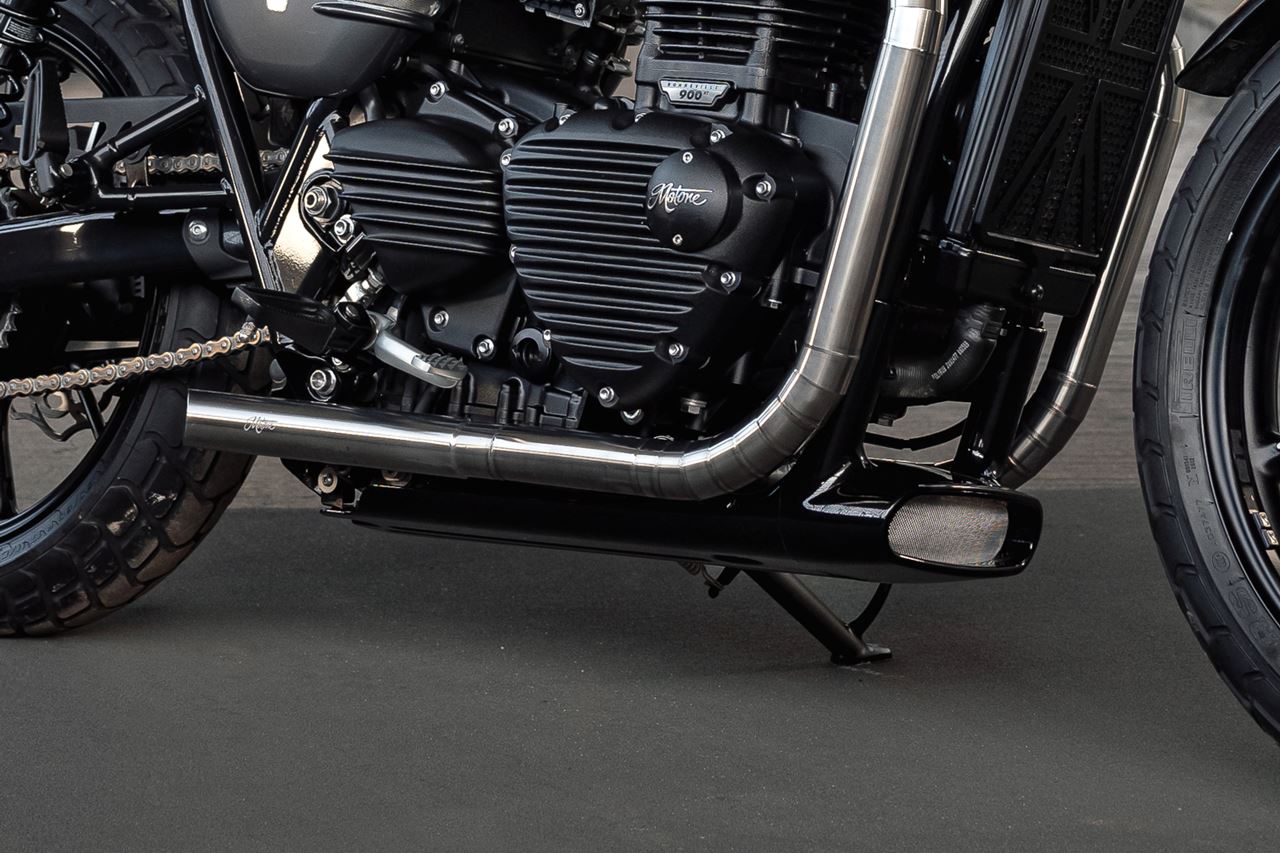 Under Styling Kit Forty Niner Black 1 pc T100/T120 Speed Twin 900 Thruxton/R/RS