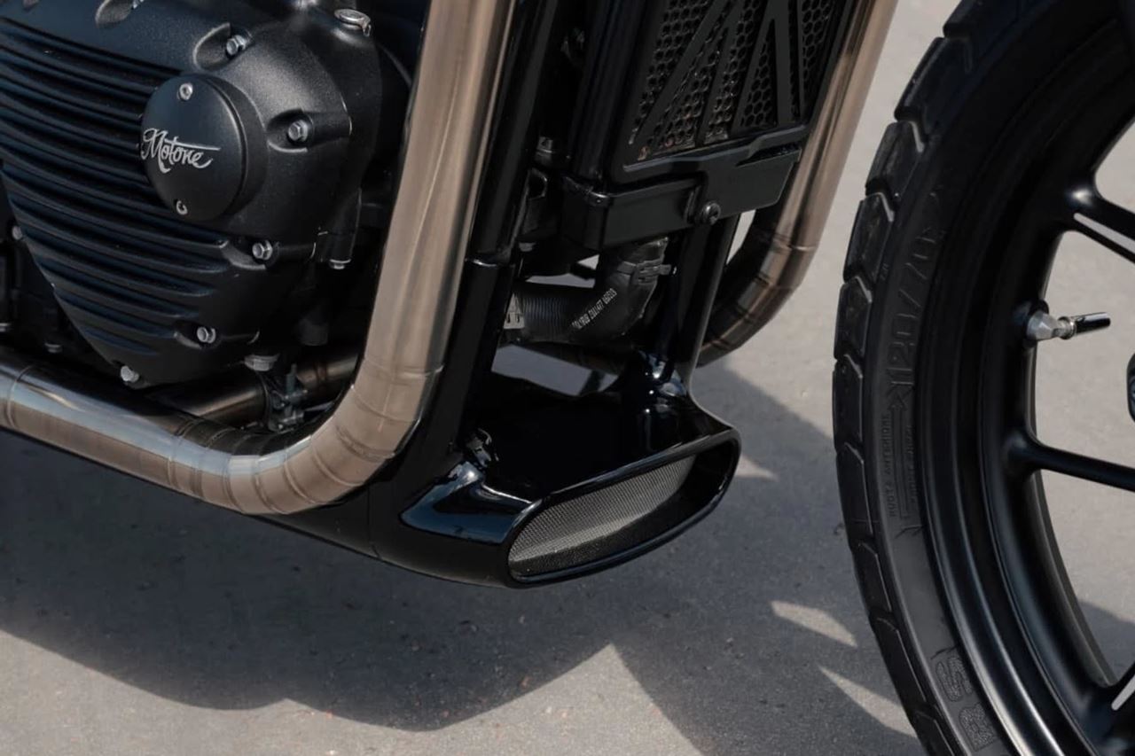 Under Styling Kit Forty Niner Black 1 pc T100/T120 Speed Twin 900 Thruxton/R/RS