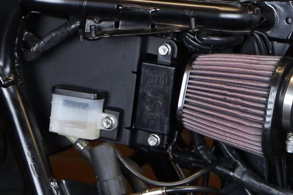 Airbox Eliminator Battery Box Black 1pc for Air-Cooled Bonneville T100