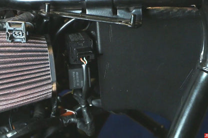 Airbox Eliminator Battery Box Black 1pc for Air-Cooled Bonneville T100