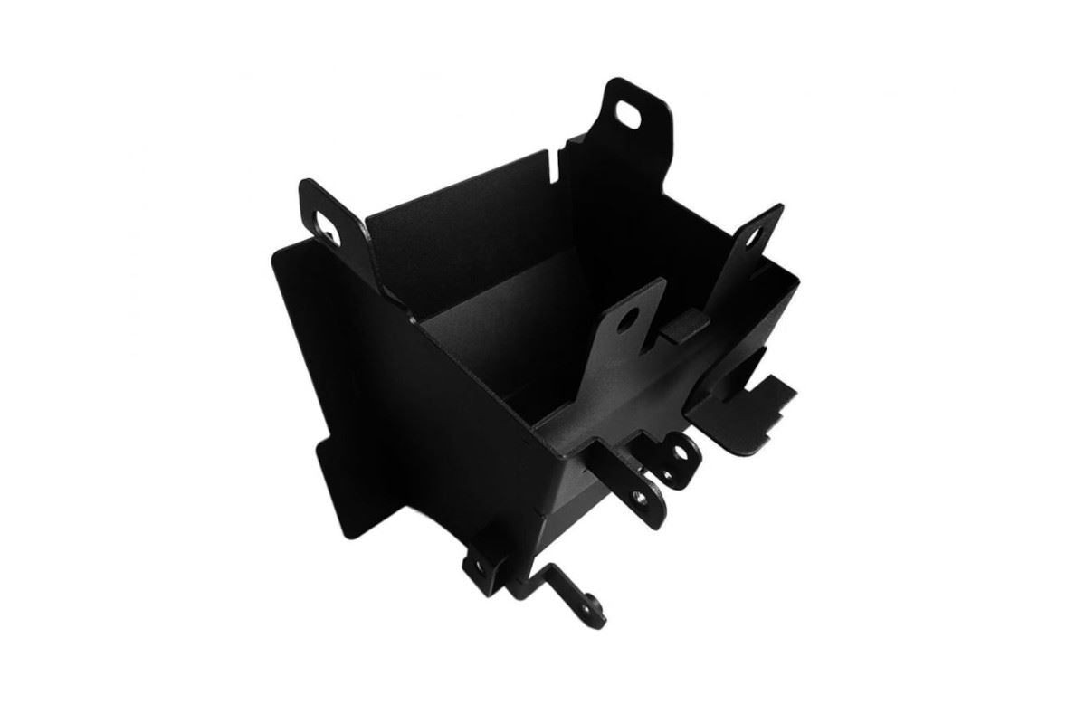 Airbox Eliminator Battery Box Black 1pc for Air-Cooled Bonneville T100