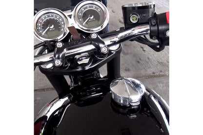 モンツァタンクキャップ スタンダード ポリッシュ 1セット T100/T120 スピードツイン900 スクランブラー900
