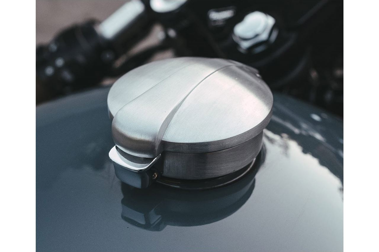 Monza Tank Cap Standard Brushed 1 Set T100/T120 Speed Twin 900 Scrambler 900
