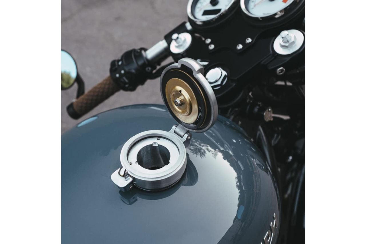 Monza Tank Cap Standard Brushed 1 Set T100/T120 Speed Twin 900 Scrambler 900