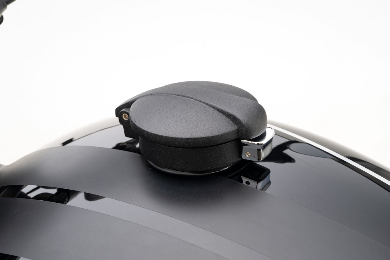 Monza Fuel Tank Cap Standard Black 1 Set for T100/T120 Speed Twin 900 Scrambler 900