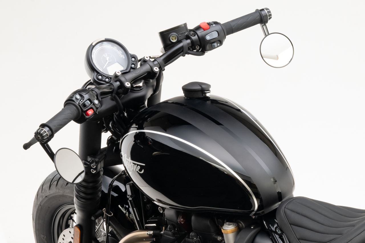 Monza Fuel Tank Cap Standard Black 1 Set for T100/T120 Speed Twin 900 Scrambler 900