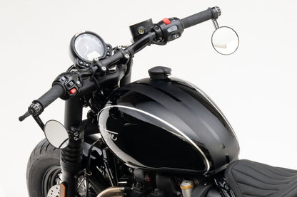 Monza Fuel Tank Cap Standard Black 1 Set for T100/T120 Speed Twin 900 Scrambler 900