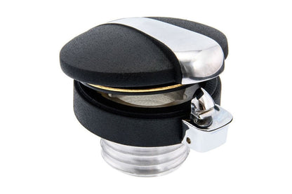 Monza Tank Cap Standard Black/Polished 1 Set T100/T120 Speed Twin 900 Scrambler 900
