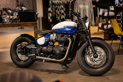 モンツァタンクキャップ スタンダード ブラス 1セット T100/T120 スピードツイン900 スクランブラー900