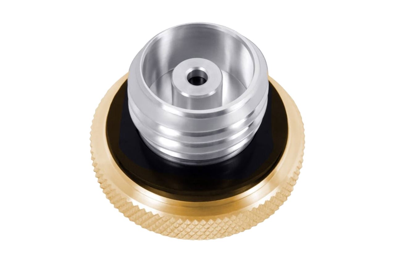 タンクキャップ 波状 ブラス 1個 T100/T120 スピードツイン900 スクランブラー900
