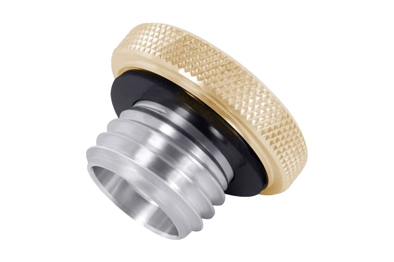 Tank Cap Polished Brass 1pc T100/T120 Speed Twin 900 Scrambler 900