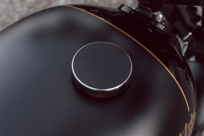 Fuel Tank Cap, Satin Black, 1 pc., Speed Twin 900, Scrambler 900