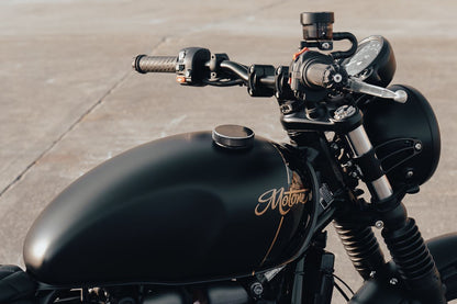 Fuel Tank Cap, Satin Black, 1 pc., Speed Twin 900, Scrambler 900