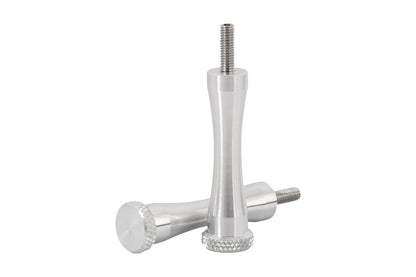 Seat Bolt Aluminum Polished 70mm 2 pcs Air-cooled T100 Scrambler Thruxton