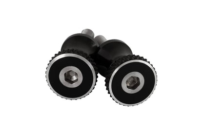シートボルト アルミ ブラック 28mm 2個 空冷 T100 スクランブラー スラクストン