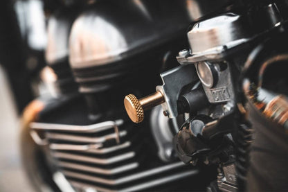 Choke Knob Brass 1 pc. Air Cooled T100 Scrambler Thruxton
