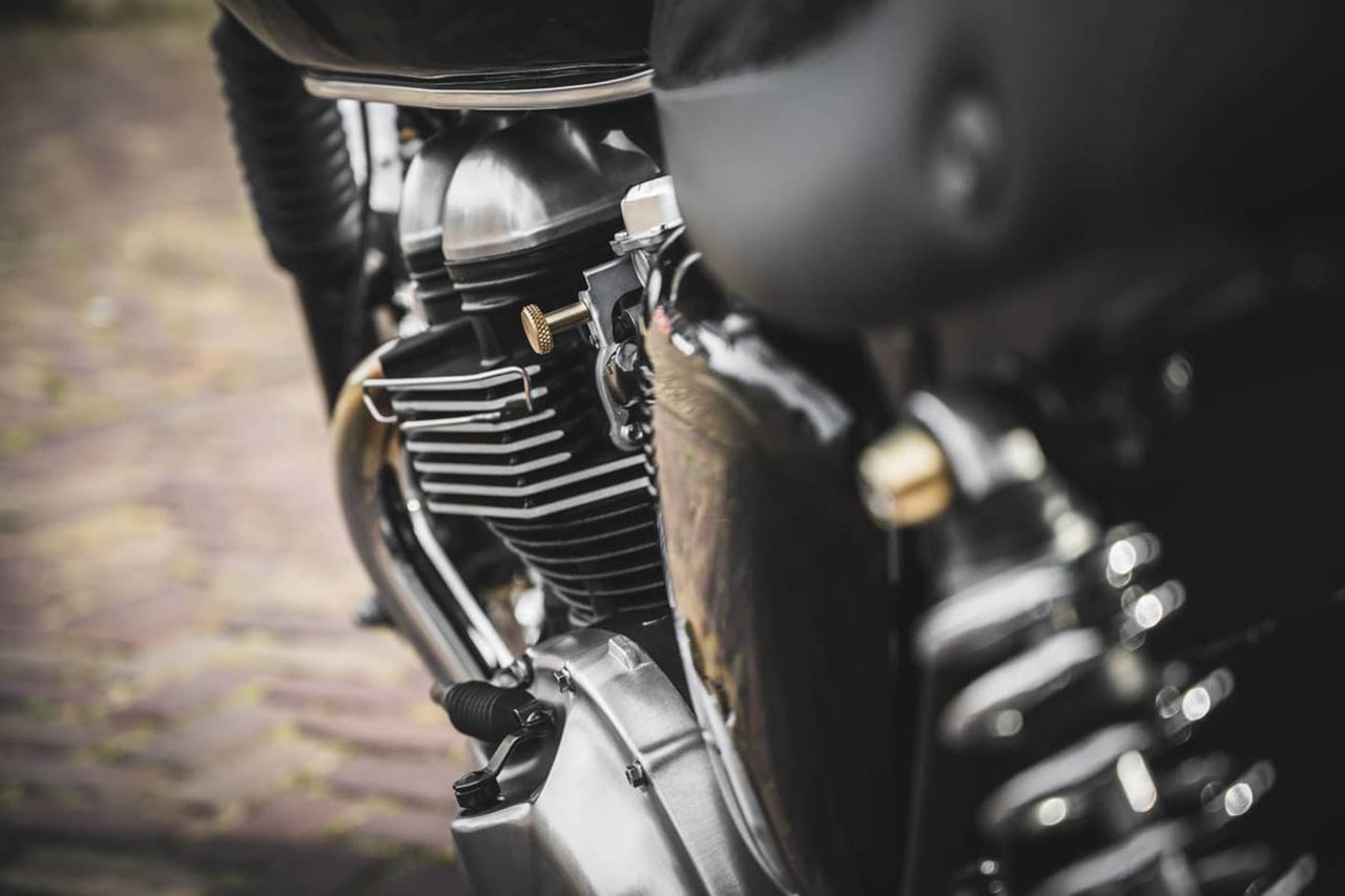 Choke Knob Brass 1 pc. Air Cooled T100 Scrambler Thruxton