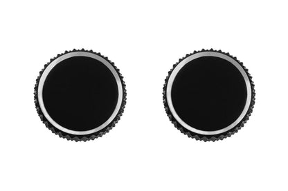 Seat Cowl Bolts, Aluminum, Black, 2 pieces, Air-Cooled Thruxton