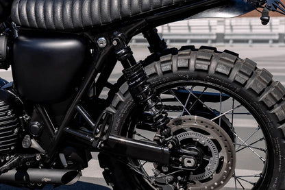 リアショック ドレスアップボルト ブラック 4個 T100/T120 スピードツイン900 スクランブラー900