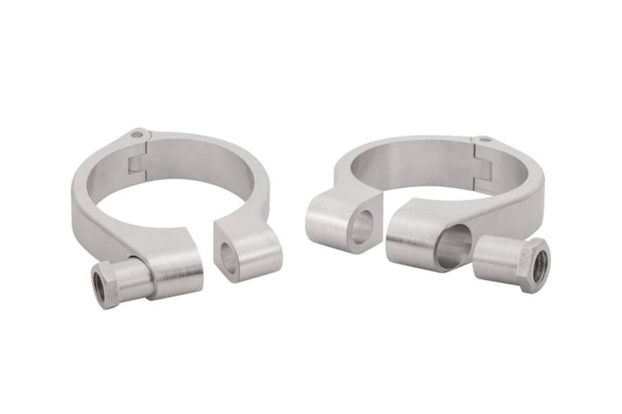 Front Turn Signal Bracket Fork Clamp Bush 49mm 2pcs M10 Universal