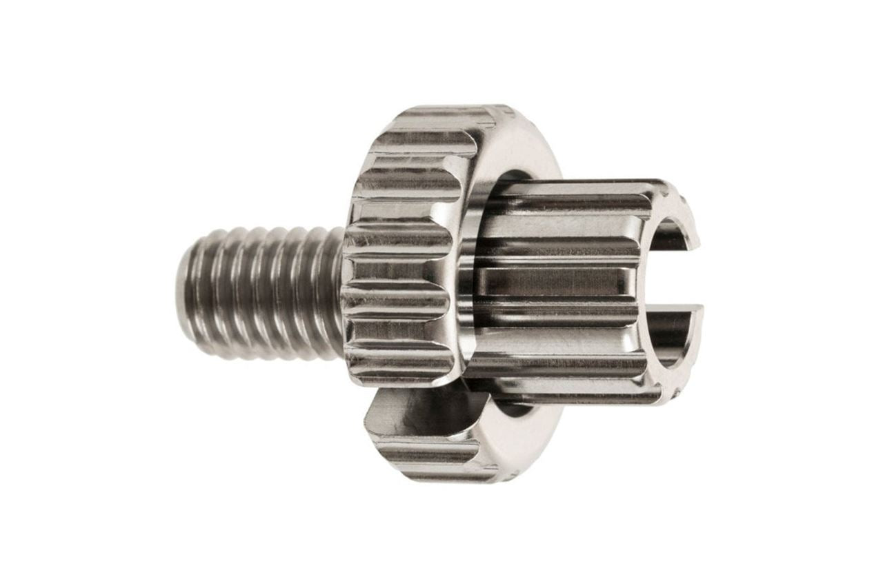 Clutch Cable Adjuster Twister Titanium Silver 1 pc. M8 P1.25 Universal
