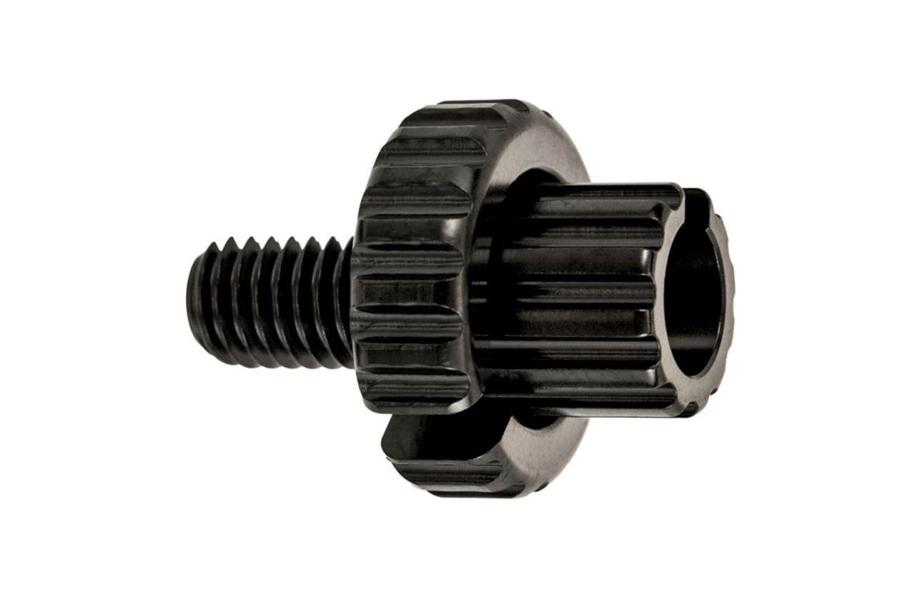 Clutch Cable Adjuster Twister Titanium Black 1pc M8 P1.25 Universal