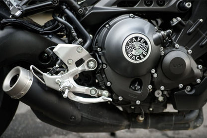 Emblem Cafe Racer Aluminum 1 pc Universal