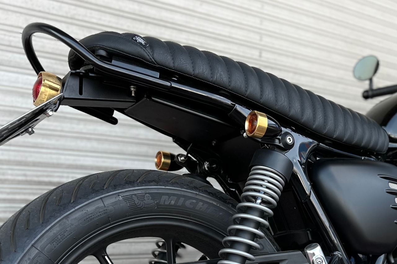 Turn Signals, Aluminum Billet, Black/Brass, 2 pcs, M10, Universal