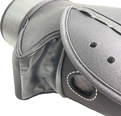 ネオプレーンハンドルウォーマー ハードタイプ/ロゴ無 ブラック 汎用