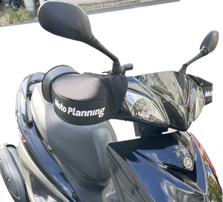 ネオプレーンハンドルウォーマー ハードタイプ/ロゴ無 ブラック 汎用