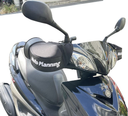 ネオプレーンハンドルウォーマー ハードタイプ/ロゴ無 ブラック 汎用