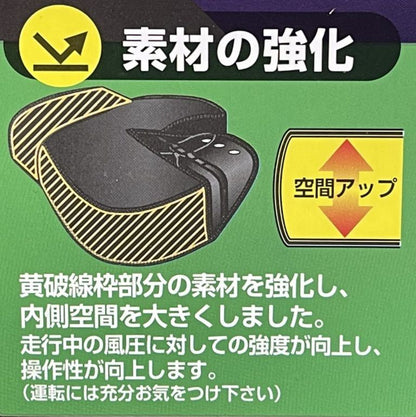 ネオプレーンハンドルウォーマー ハードタイプ/ロゴ入 ブラック 汎用