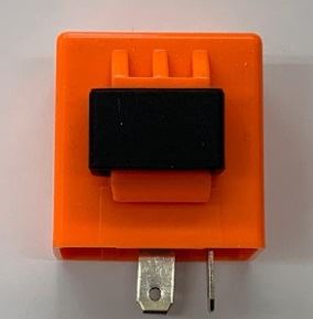 点滅速度調整LEDウインカーリレー12V 35×35×36mm 汎用
