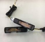 LED18連シーケンシャルウインカー M10ボルト アルミ 縦12×横76×厚21mm 2個入 汎用