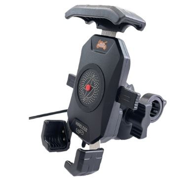 ワンプッシュスマホルダー Qi＋QC3.0USB(USB-C) タイプ4