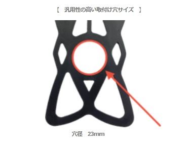 スマホホルダー用 落下防止バンドBIG ブラック 幅64×長さ126×厚み2mm 1枚
