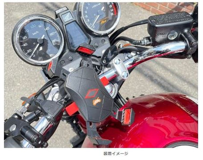 ワンプッシュスマホルダー 振動軽減ラバー付き タイプ2