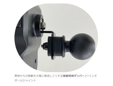 ワンプッシュスマホルダー Qi＋QC3.0USB 振動軽減ラバー付き タイプ3