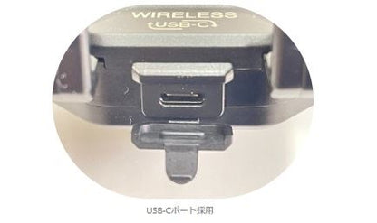 ワンプッシュスマホルダー Qi＋QC3.0USB(USB-C) 振動軽減ラバー付き タイプ4