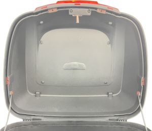 リアボックス 40L キャリア付き リフレクターレッド 幅48×奥行43×高さ31cm 汎用