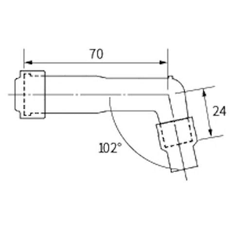 NGK XZ05F-8444 Spark Plug Cap 8444