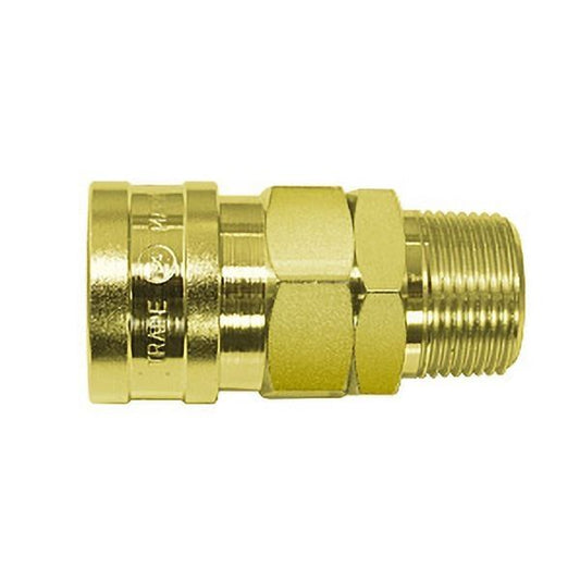 ハイカプラ 600SM BRASS NBR 真ちゅう/ニトリルゴム めねじ取付用